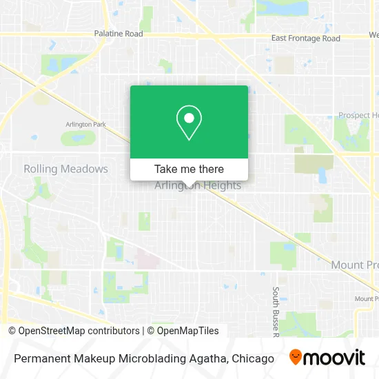 Permanent Makeup Microblading Agatha map
