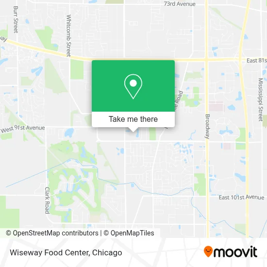 Wiseway Food Center map