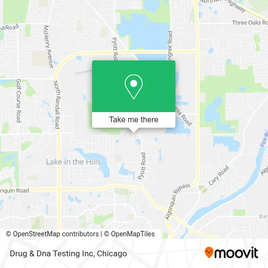 Drug & Dna Testing Inc map