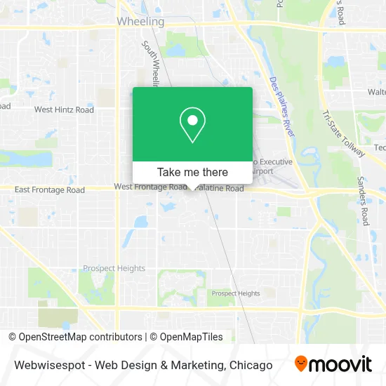 Webwisespot - Web Design & Marketing map