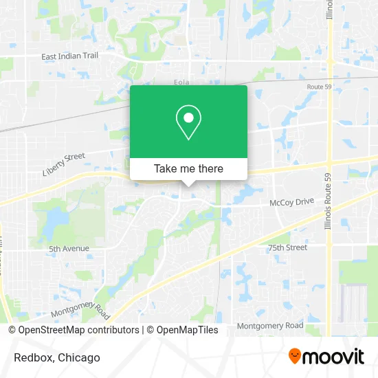 Redbox map