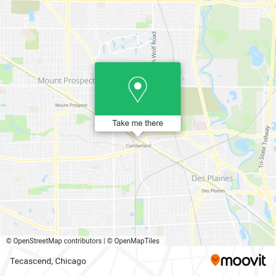 Tecascend map