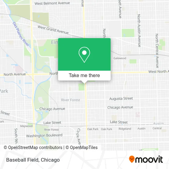Baseball Field map