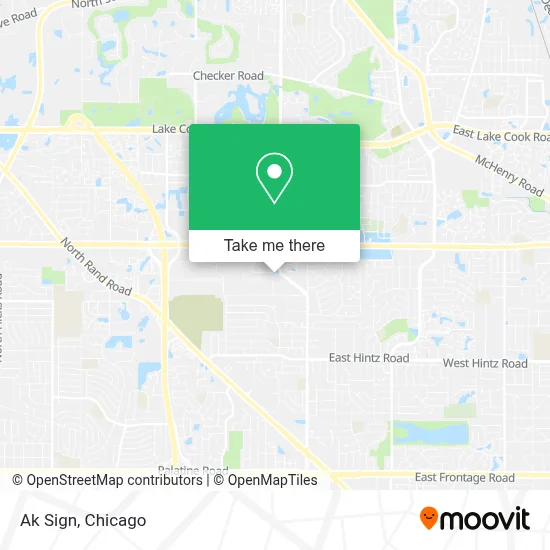 Ak Sign map