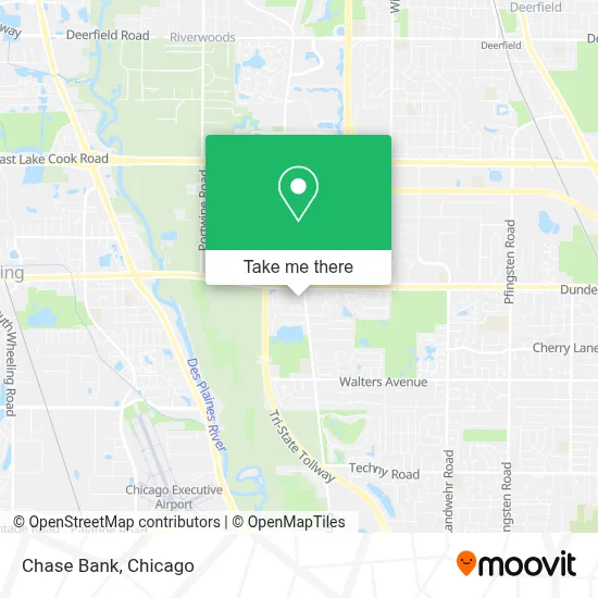 Chase Bank map