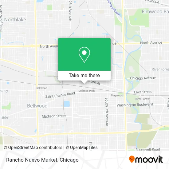Rancho Nuevo Market map