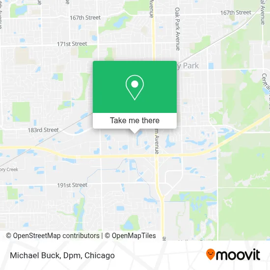 Michael Buck, Dpm map
