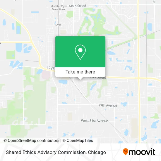 Shared Ethics Advisory Commission map