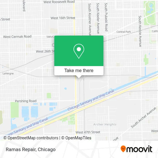 Ramas Repair map