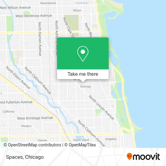 Spaces map