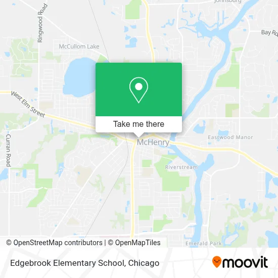 Edgebrook Elementary School map
