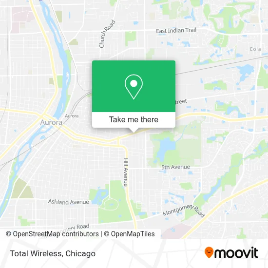Total Wireless map
