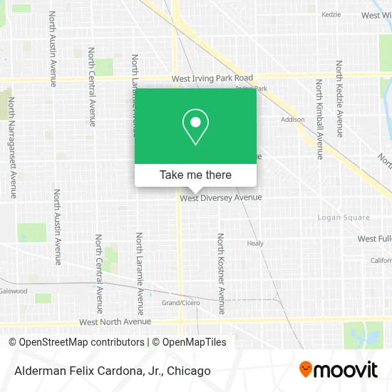Alderman Felix Cardona, Jr. map