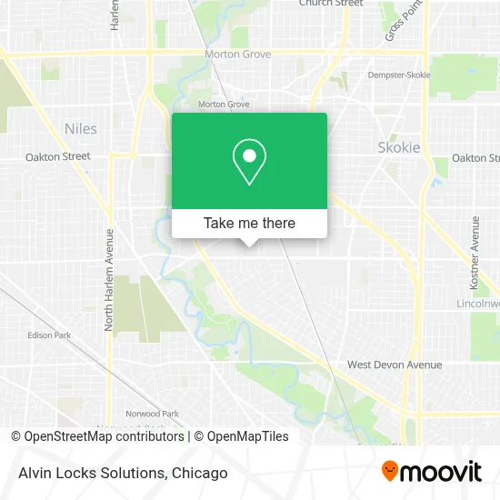 Alvin Locks Solutions map