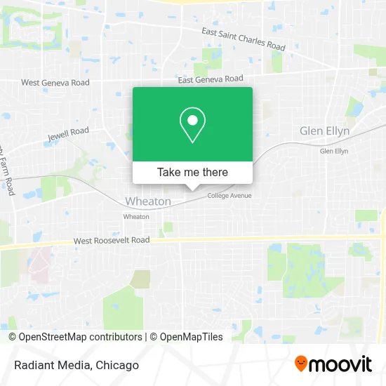 Radiant Media map