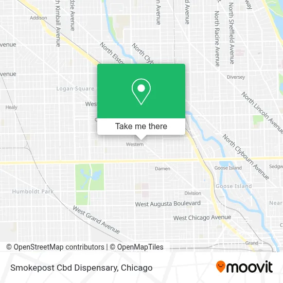 Smokepost Cbd Dispensary map