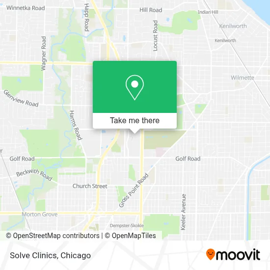 Solve Clinics map