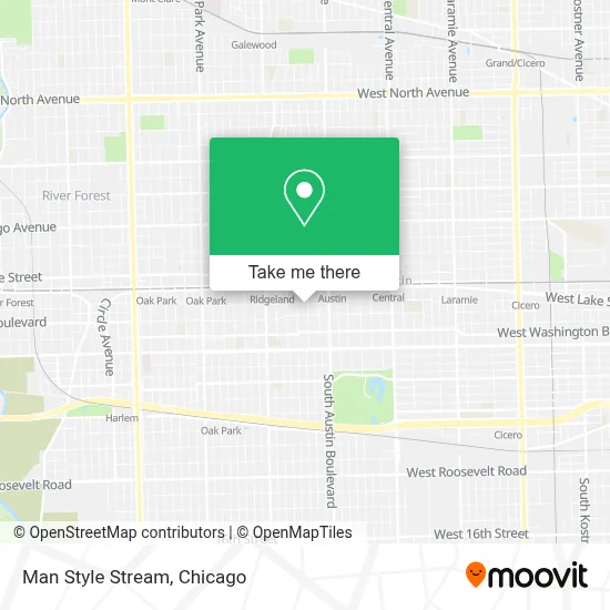 Man Style Stream map