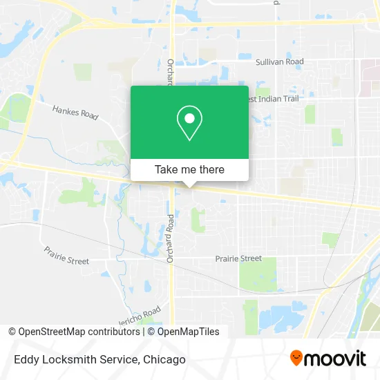 Eddy Locksmith Service map