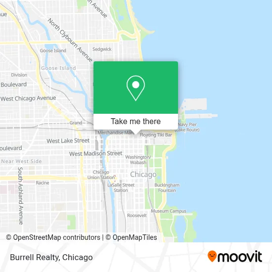 Burrell Realty map