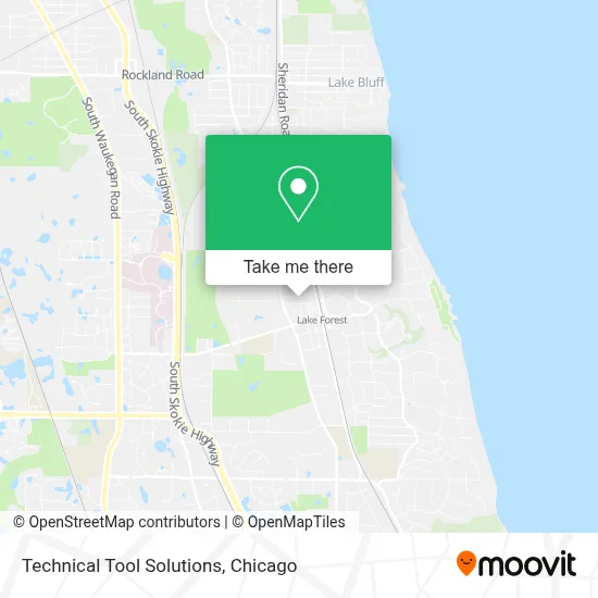 Technical Tool Solutions map