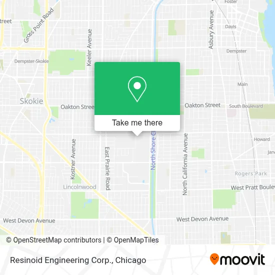 Resinoid Engineering Corp. map