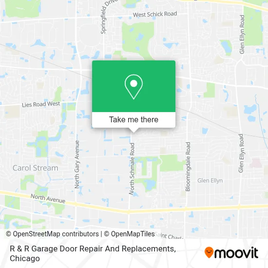 R & R Garage Door Repair And Replacements map