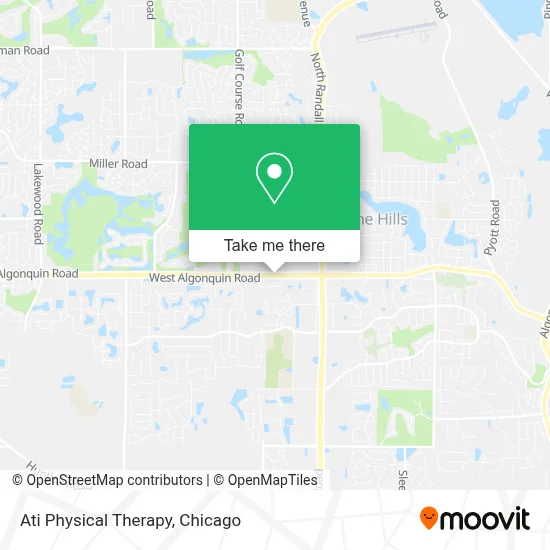 Ati Physical Therapy map