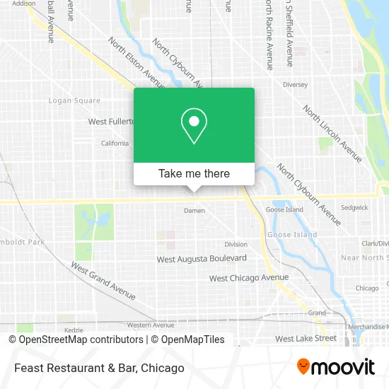Feast Restaurant & Bar map