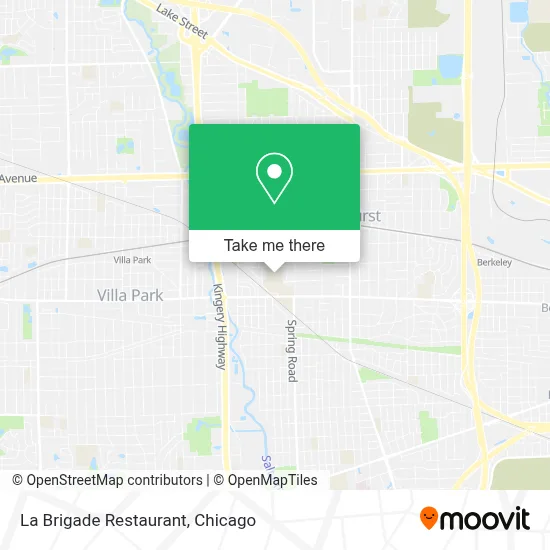La Brigade Restaurant map