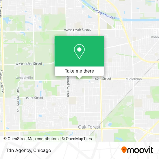 Tdn Agency map