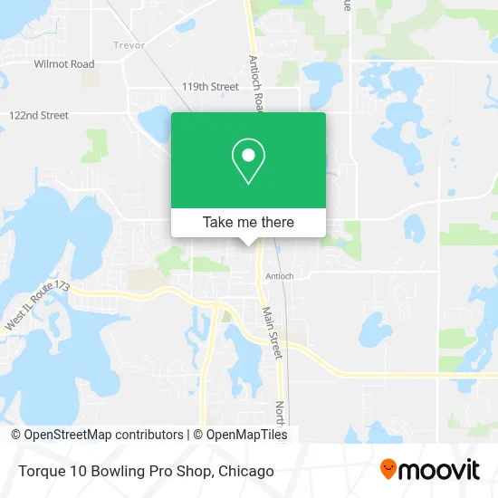 Torque 10 Bowling Pro Shop map