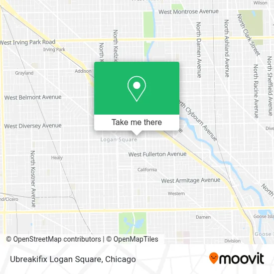 Ubreakifix Logan Square map