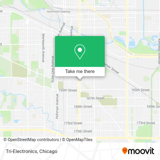 Tri-Electronics map