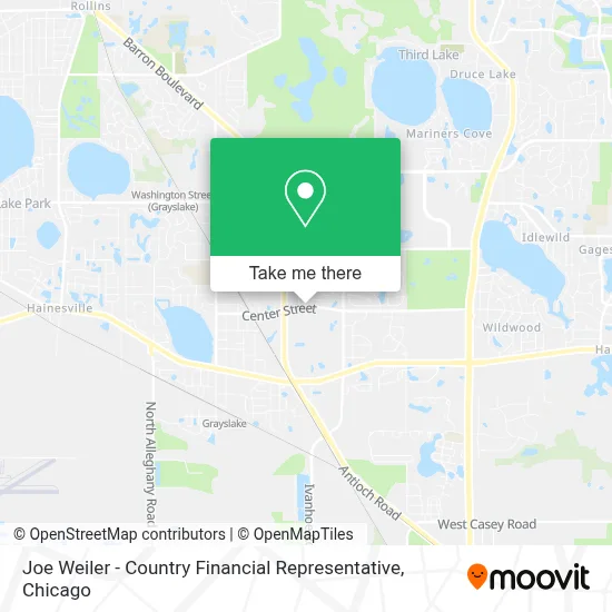 Joe Weiler - Country Financial Representative map