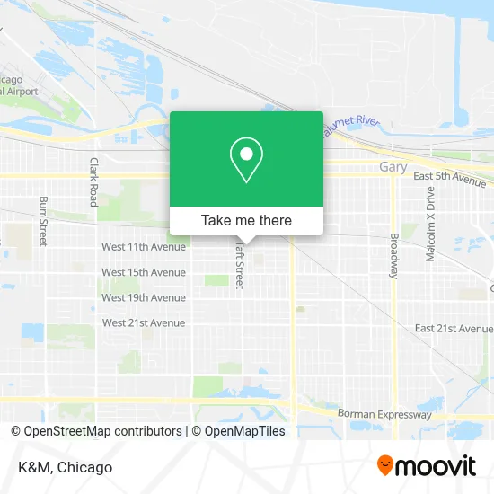 K&M map