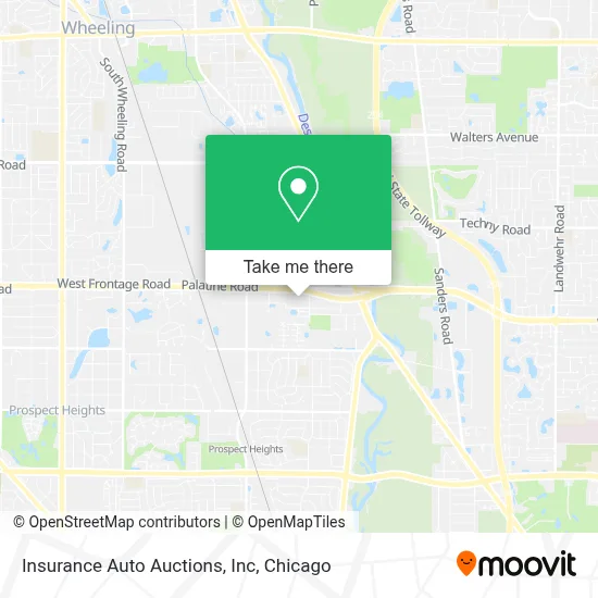 Insurance Auto Auctions, Inc map