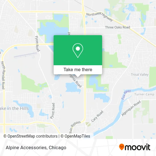 Alpine Accessories map