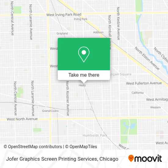 Jofer Graphics Screen Printing Services map