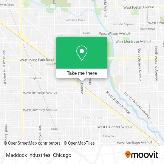 Maddock Industries map