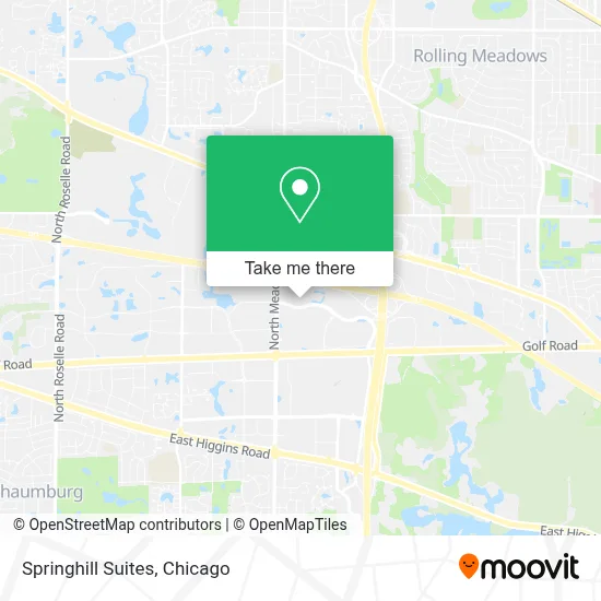 Springhill Suites map