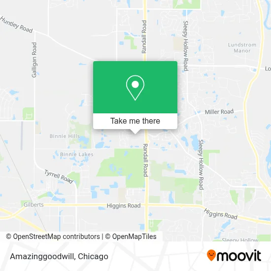 Amazinggoodwill map