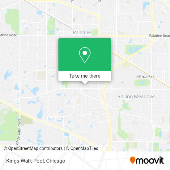 Kings Walk Pool map