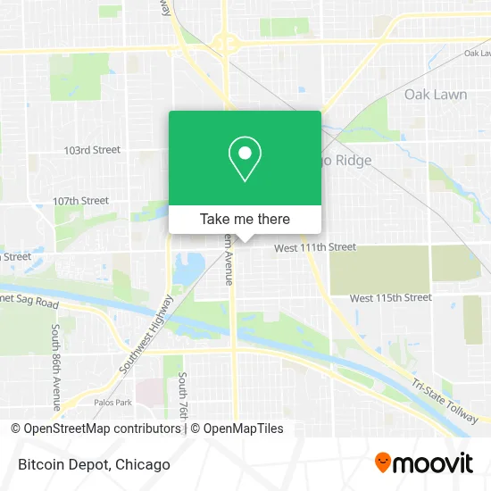Bitcoin Depot map