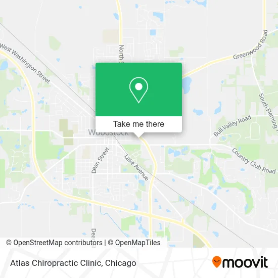 Atlas Chiropractic Clinic map