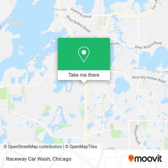 Raceway Car Wash map