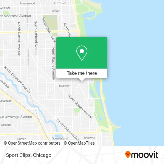 Sport Clips map