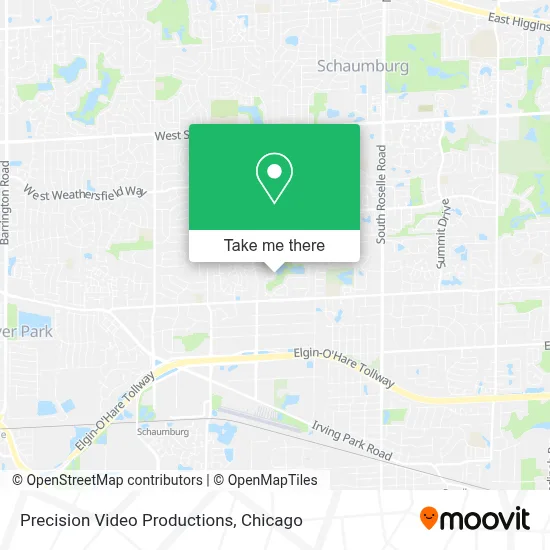 Precision Video Productions map