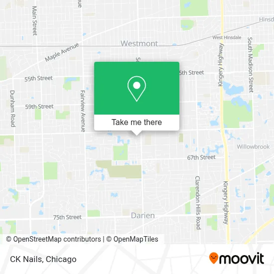 Ck Nails map
