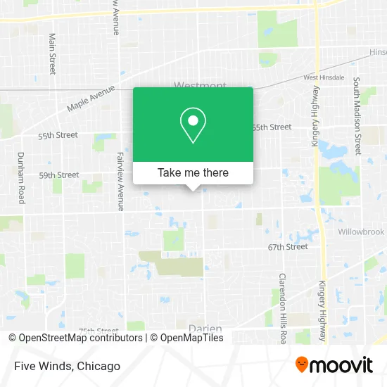 Five Winds map